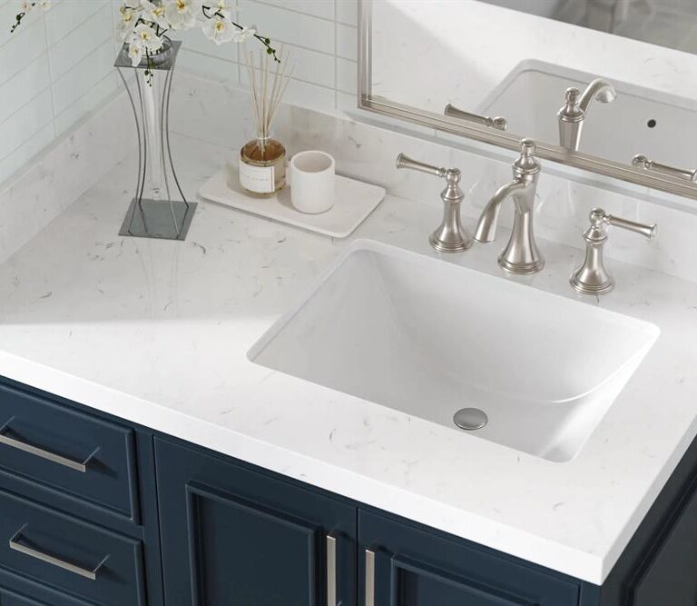 Sink and vanity refinishing by KITS, Dubai