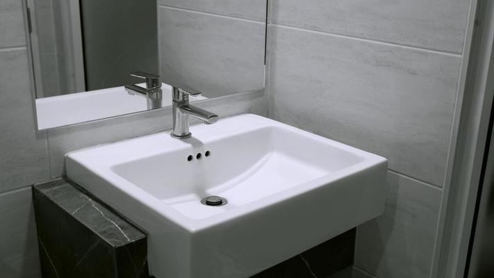 Sink and vanity refinishing by KITS, Dubai